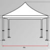Popup-tält 4x8
